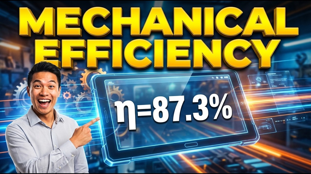 Mechanical Efficiency Interactive Calculator