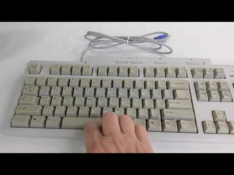 Sony Vaio PCVA-KB4P/U Mechanical Keyboard Clack / Sound Demo
