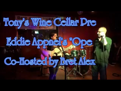Eddie Appnel's 'OpenMic' - Tony's Wine Cellar - Pittston, Pa. (5-10-17)