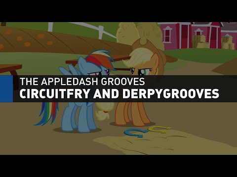 Circuitfry and DerpyHooves as DerpyGrooves - The AppleDash Grooves