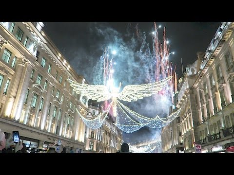 Christmas lights in London 2016 Regent S