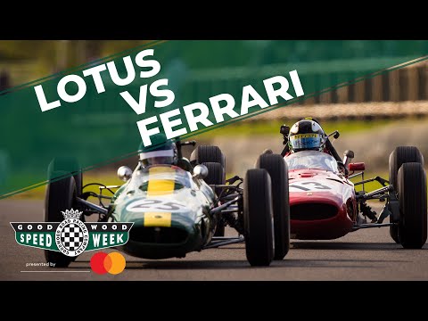 V12 Ferrari vs V8 Lotus in spellbinding F1 battle