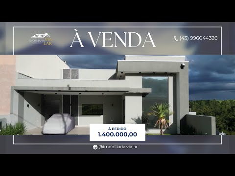 ✨ Residência de Alto Padrão – Condomínio Residencial Água da Pedra | Ibaiti/PR ✨