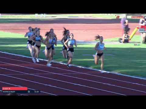 Women B 800m: 2021-22 Victorian Milers Club - Meet 3 // aeTV