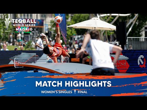 Teqball World Series 2024 - Madrid | Women's Singles, Final | Highlights