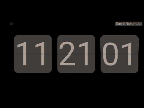 Flip clock & Pomodoro timer Video
