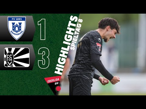 HIGHLIGHTS | FV Ravensburg - FC 08 Villingen | Oberliga 2025/26, Matchday 8