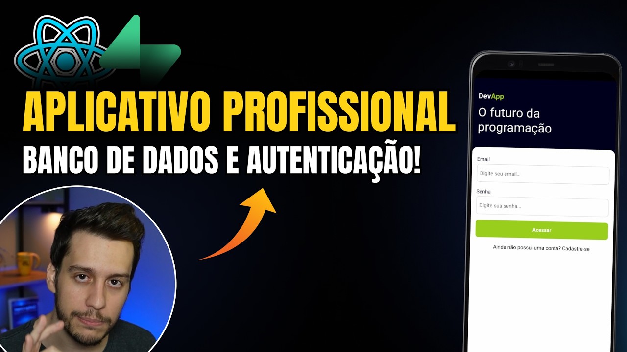 Criar sistema de autenticação profissional com React Native e Supabase