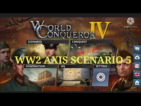 Axis WW2 Europe Scenario 5 Mediterranean War (No Generals) World Conqueror 4