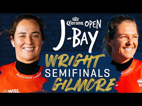 Tyler Wright vs Stephanie Gilmore | Corona Open J-Bay - Semifinals Heat Replay