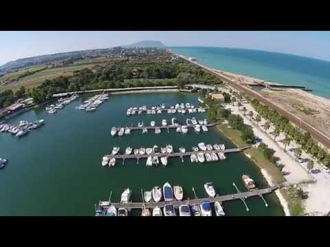 Porticciolo di Porto Potenza Picena (MC) - Video con Droni Conero Vision
