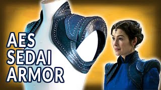 Making leather armor for Moiraine Damodred in the Wheel of Time