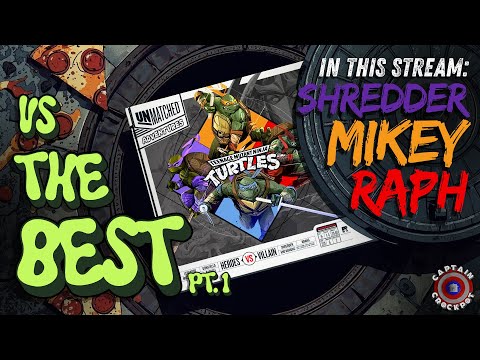 Unmatched: TMNT vs the BEST (Pt. 1)