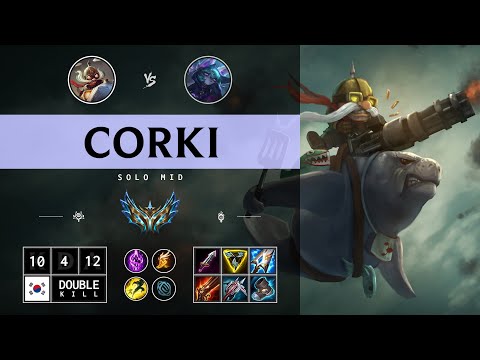 Corki Mid vs Vex - KR Challenger Patch 14.13