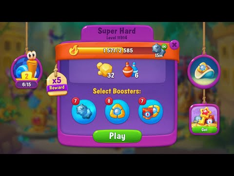 Mobile relaxing game:🧘FishDom🐟🐠 Level🏆11914SuperHard🏆*9 mins Gaming...‎@FishgamesFishDom24