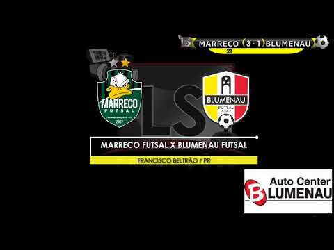 Narração de Marreco Futsal x Blumenau Futsal. LS Produções e Eventos.