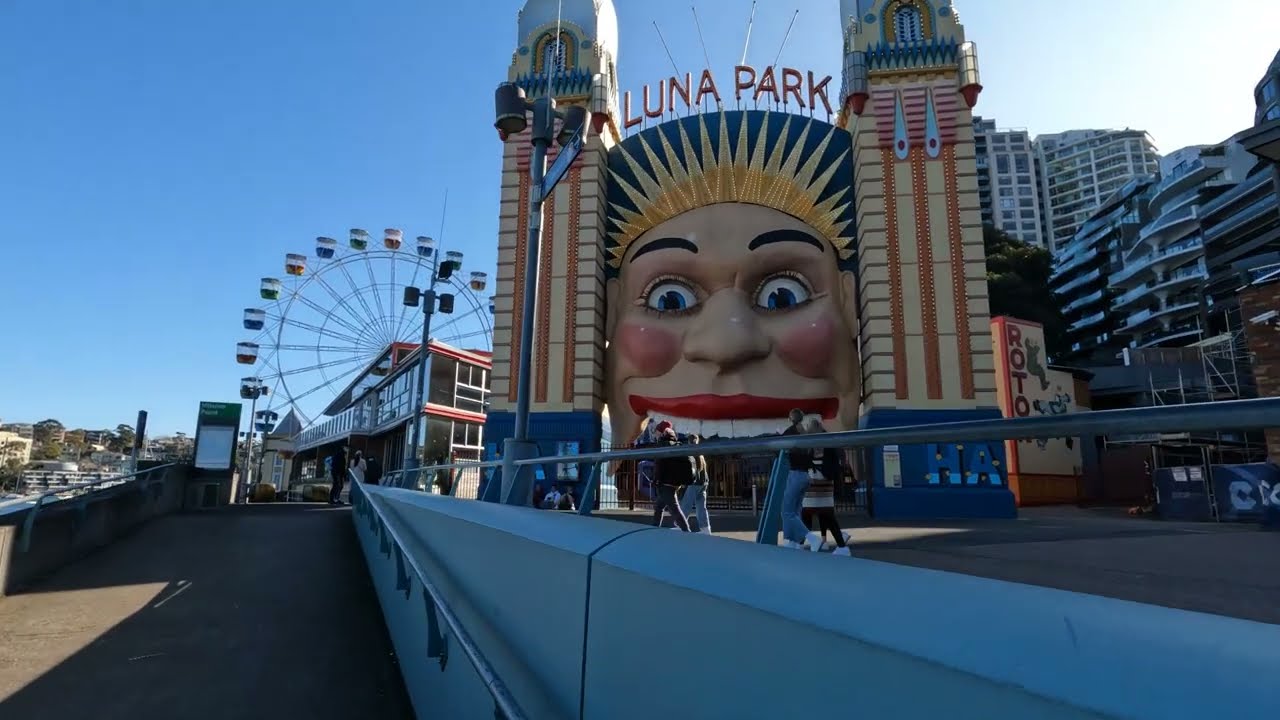Embark on a walking tour at Luna Park.