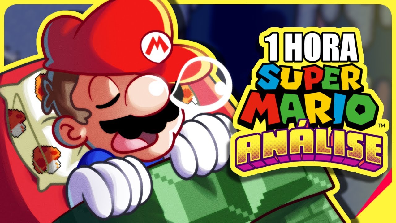 1 hora analisando jogos do Mario pra você pegar no sono.