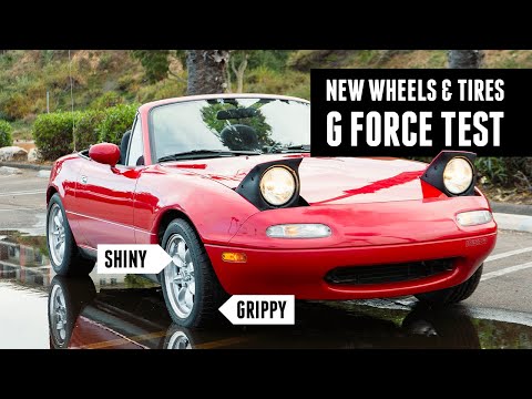 What a Difference! Miata Wheel & Tire Upgrade + Grip Test!
