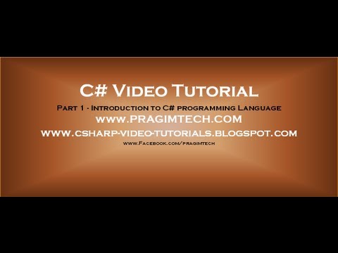 Part 1 C Tutorial Introduction avi