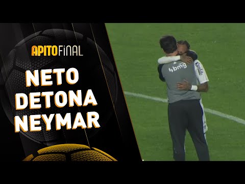 Neto detona Neymar por choro após goleada do Santos para o Vasco