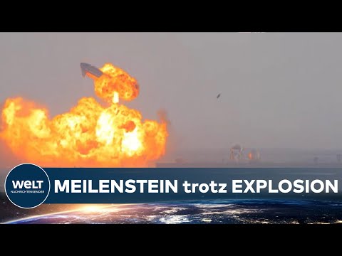 EXPLOSION! Trotzdem gelingt SpaceX mit "Starship" ein MEILENSTEIN I WELT News