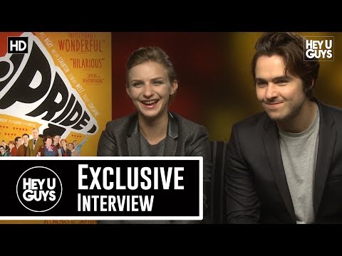 Faye Marsay & Ben Schnetzer Pride Exclusive Movie Interview