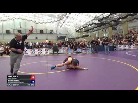 85-100 Consi of 8 #2 - Jacob Somlai (Askren Wrestling) vs. Dakoda Powell (Northwest Iowa WC)