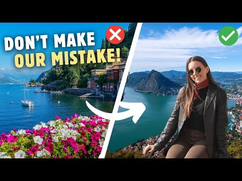 We Visited Lake Como + Lugano in 48 HOURS (is it worth it?) 🇮🇹🇨🇭