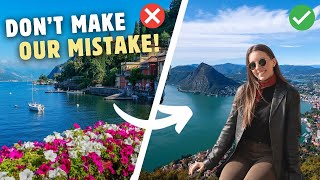 We Visited Lake Como + Lugano in 48 HOURS (is it worth it?) 🇮🇹🇨🇭