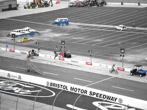 team fmx at bristol motor speedway 2011