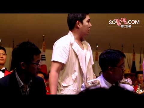 [SoKangin]110602 Kangin@Suncheon Culture--shooting time2