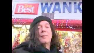 Alan Merrill shopping for Christmas tree lights