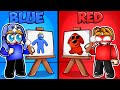 ONE COLOR Drawing Challenge In Roblox!