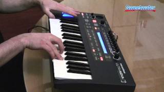 Video thumbnail for Novation UltraNova Synthesizer Demo — Daniel Fisher by Sweetwater