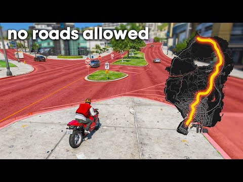 Can You Cross The Map In GTA 5 Without Touching Roads?