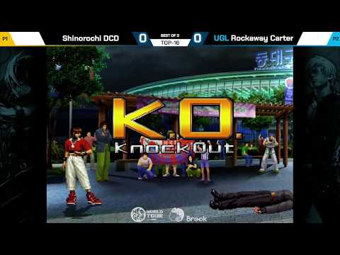 Shinorochi DCD vs Rockaway Carter - KOF 2002UM Neo Geo World Tour Special Stage Magfest TOP-16