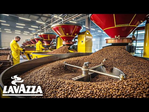 How Lavazza Italian Coffee is Made | Made of What?