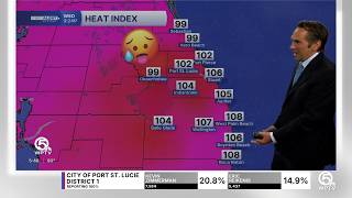 WPTV First Alert Weather Forecast for Morning of Wednesday, Aug. 19, 2026