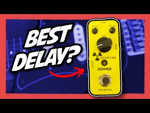 🟡 Donner Yellow Fall Analog Delay 2010s - Yellow image 10