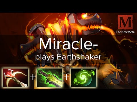 Miracle- (6900 MMR) plays Earthshaker Mid (28-5-16) Full-game