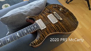 Video thumbnail for Guitar Demo 2020 PRS McCarty 10 top in Yellow Tiger by gringopig