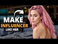 Make Ai Influencer like Aitana Lopez | Ai Instagram Model