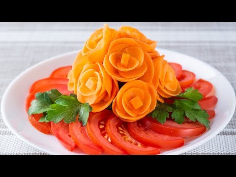 5 SUPER ideas Decorando con verduras en la mesa festiva
