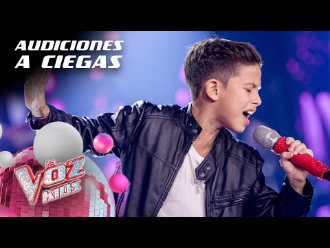 Samuel Marín canta 'La incondicional'  - Audiciones a ciegas | La Voz Kids Colombia 2024