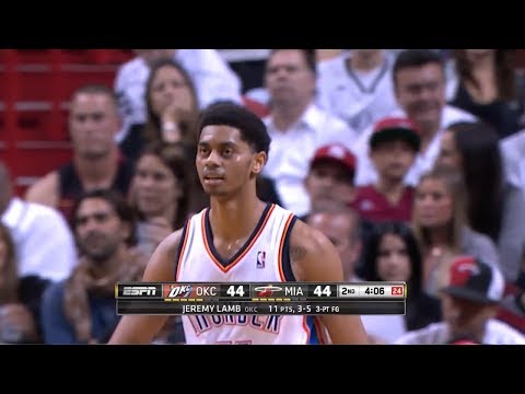 2014.01.29 - Jeremy Lamb Full Highlights at Heat - 15 Pts