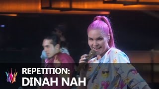 Dinah Nah repeterar &quot;Make Me (La La La)&quot; - Melodifestivalen 2015