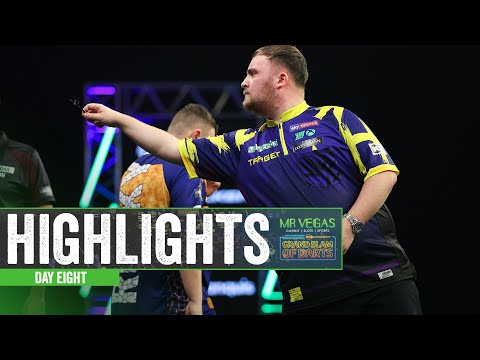 QUARTER-FINAL CORKER! | Day Eight Highlights | 2025 Mr Vegas Grand Slam of Darts