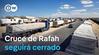 Paso fronterizo de Rafah continúa cerrado pese a entrada en vigor del cese el fuego en Gaza