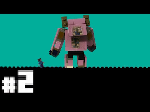 LEGO Minecraft Stop motion, Warden Dimensions (Part 2) Measuring... END!